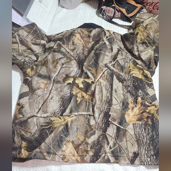 STEARNS EUC MENS SZ LARGE CAMMO  REALTREE INSULATED JACKET COAT - Picture 8 of 10